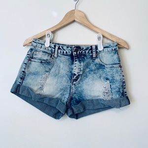 Jean shorts